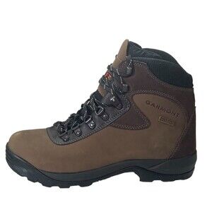 GARMONT Women's  10.5 Gore-Tex Syncro GTX Brown Suede Hiking Boots Vibram Soles